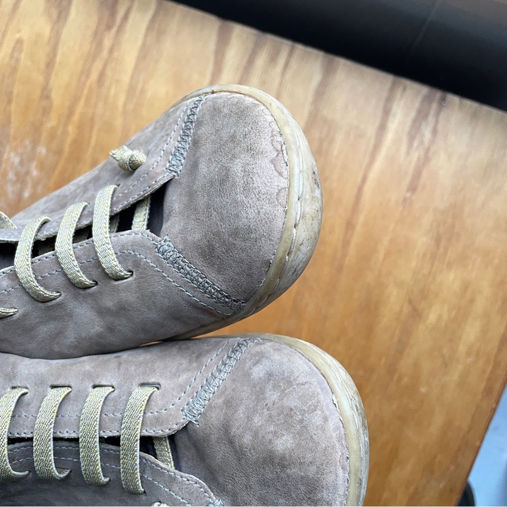 Camper Peu Alicante light brown suede lace up sneakers - Picture 7 of 8